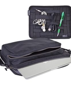 13" Laptop & Tablet Sleeve w/ Grid-It Organization - Fits macbook and ipad