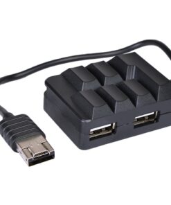 2-in-1 USB 2.0 Hub & Card Reader Combo with Standard USB/Micro USB Combo Connector & OTG Support