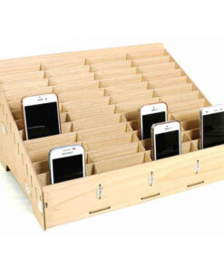Phone Holder grid with 48 compartments