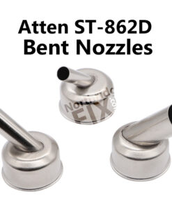 Genuine Atten ST-862D Curved Bent Nozzles - All 3 Sizes 12.7mm 8.7mm 6.4mm