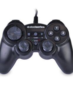 USB Rumble Gaming Controller for PC and MAC (Black)