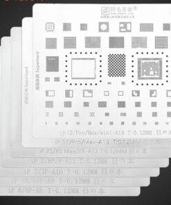 iPhone Reballing Stencils with CPU - Choose from 7 Stencils