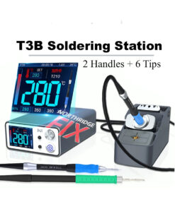 JCID AIXUN T3B Soldering Station Bundle with T115 T210 Handles and 6 Tips