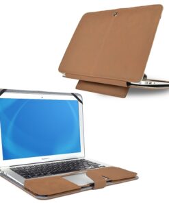 Suede Leather Clip-On Case for 13" MacBook Air