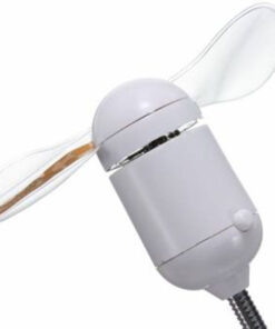 USB LED Fan with Programmable text with effects up to 8 messages