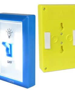 Super bright light switch battery powered LED light with velcro