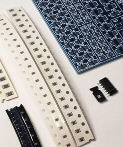 Micro soldering training Practice Board and SMD components