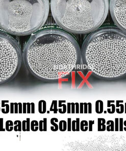 25,000 Leaded Solder balls for BGA Reballing Choose from 0.35mm, 0.45mm, 0.55mm